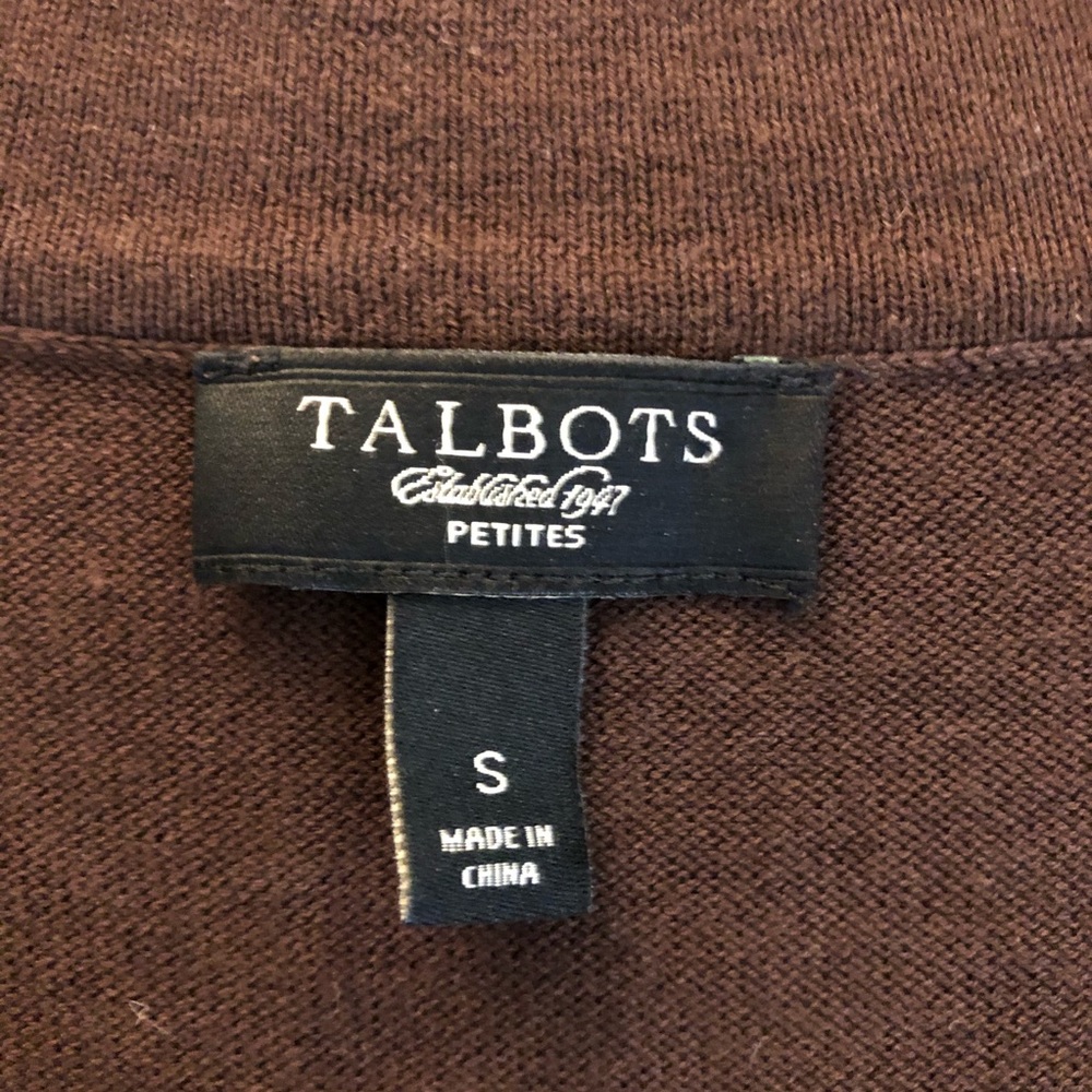 Talbots Pullover V Neck Sweater - image 4